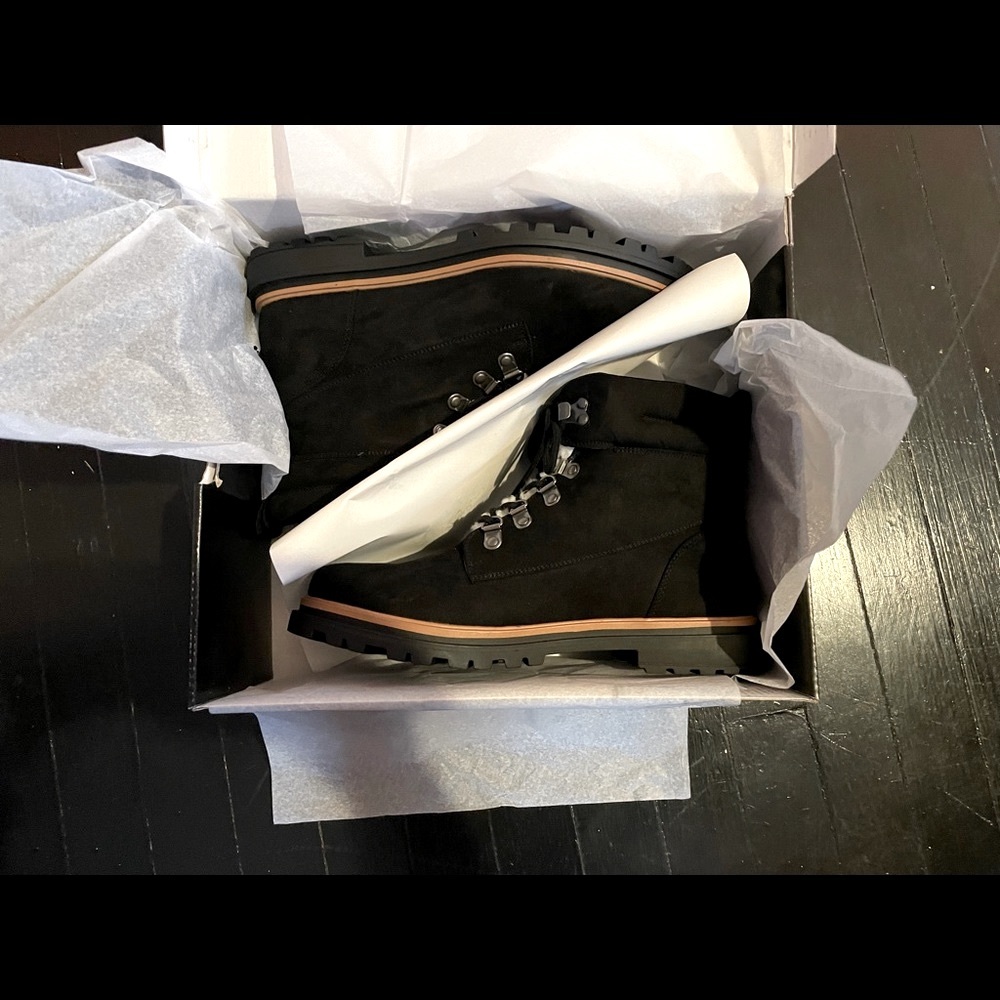 Black Combat Boots